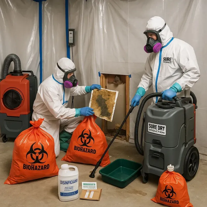 Contaminated Water Handling Protocols process in Okauchee Lake, WI