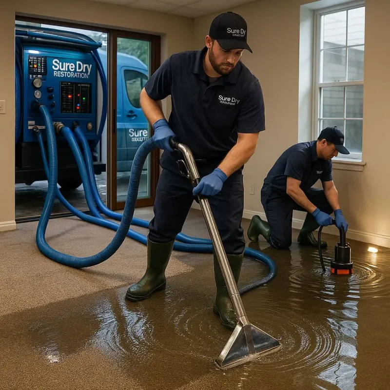 Water Extraction and Removal process in Okauchee Lake, WI